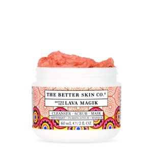 Better Skin Lava Magik cleanser scrub mask